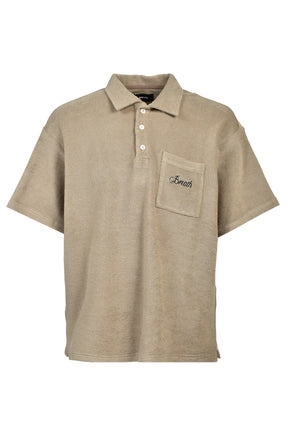 GLORY PILE POLO SHIRT / BEI