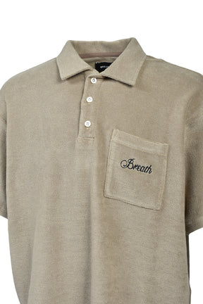 GLORY PILE POLO SHIRT / BEI