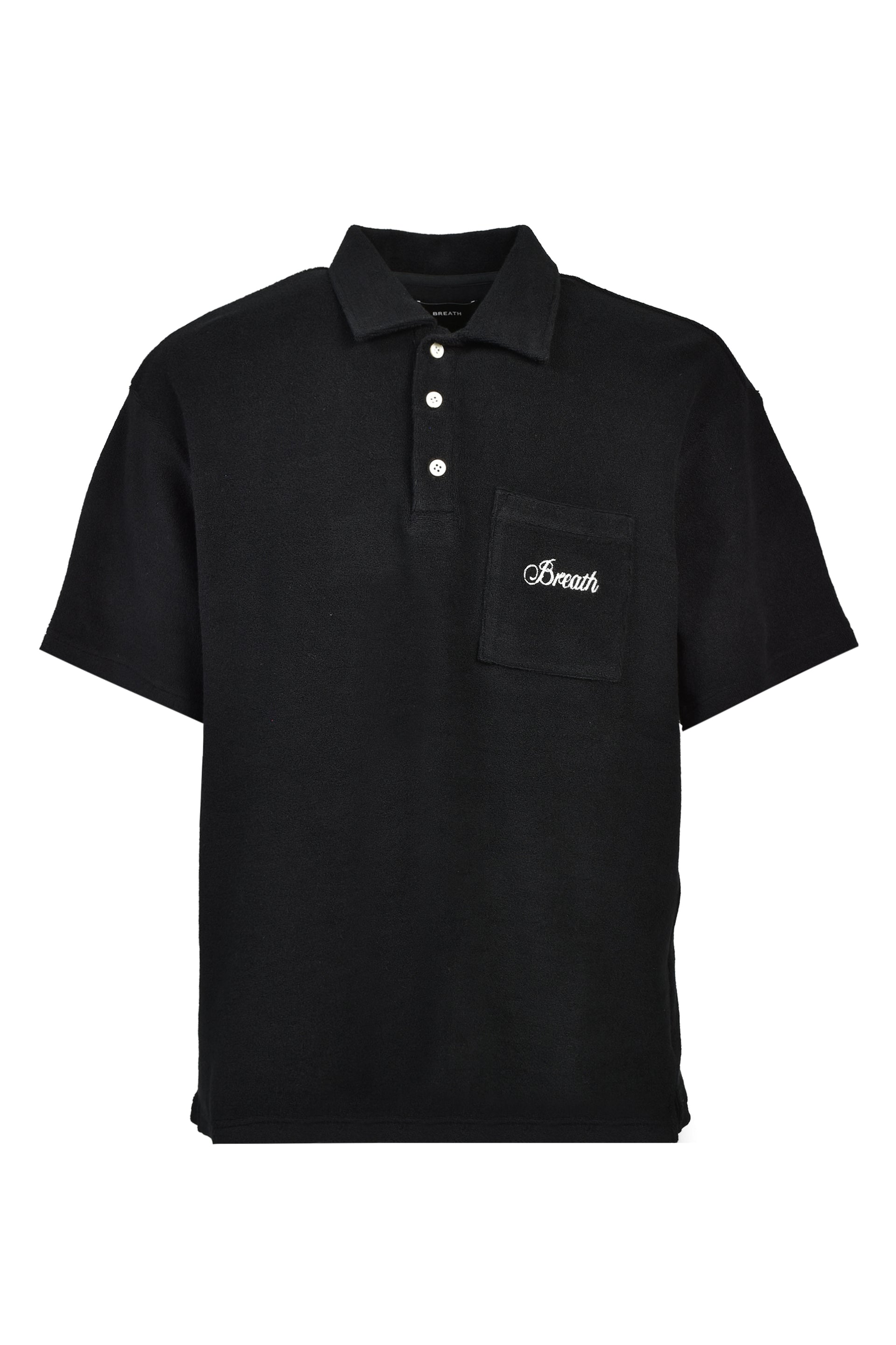 GLORY PILE POLO SHIRT / BLK