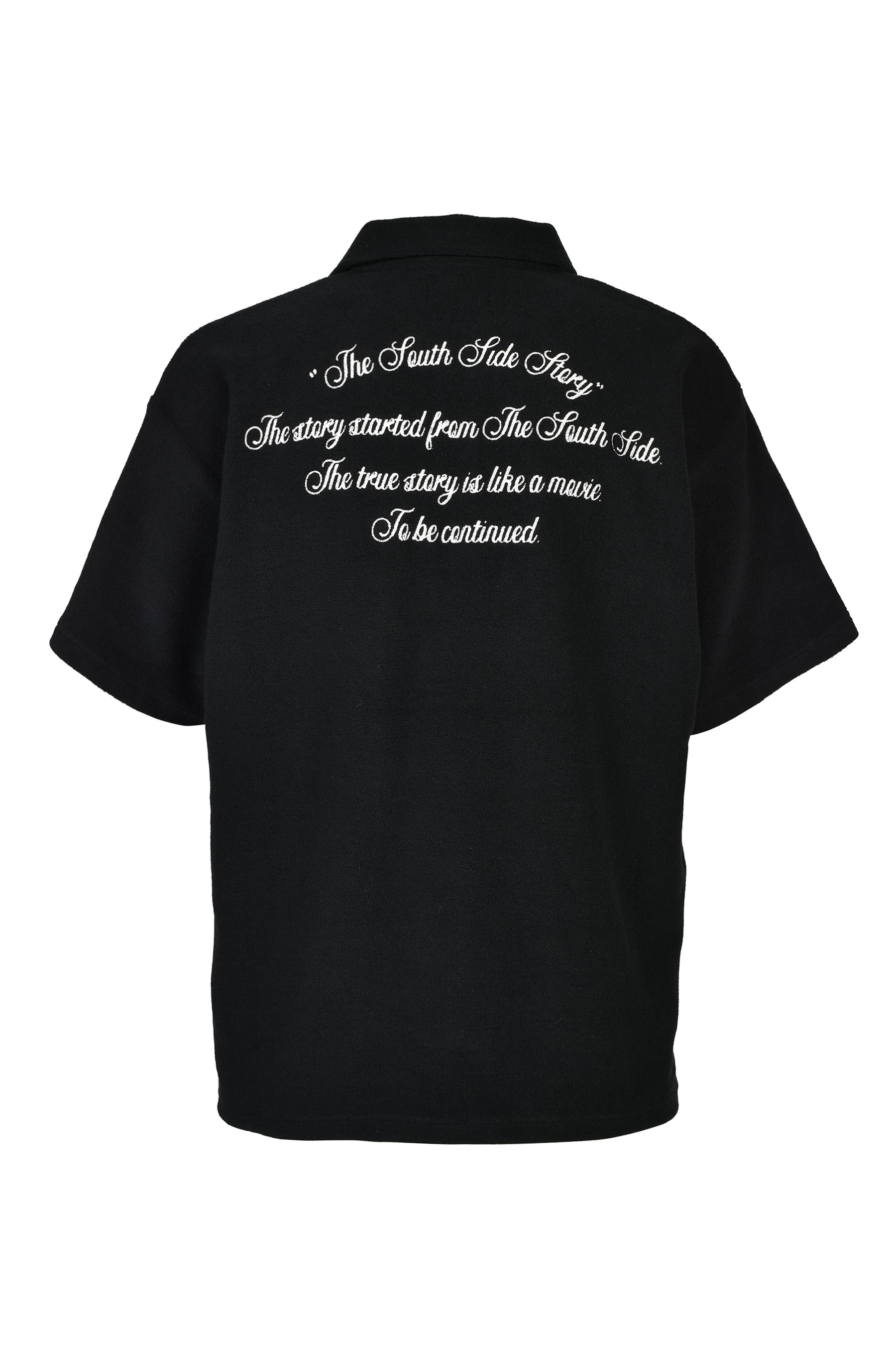 GLORY PILE POLO SHIRT / BLK
