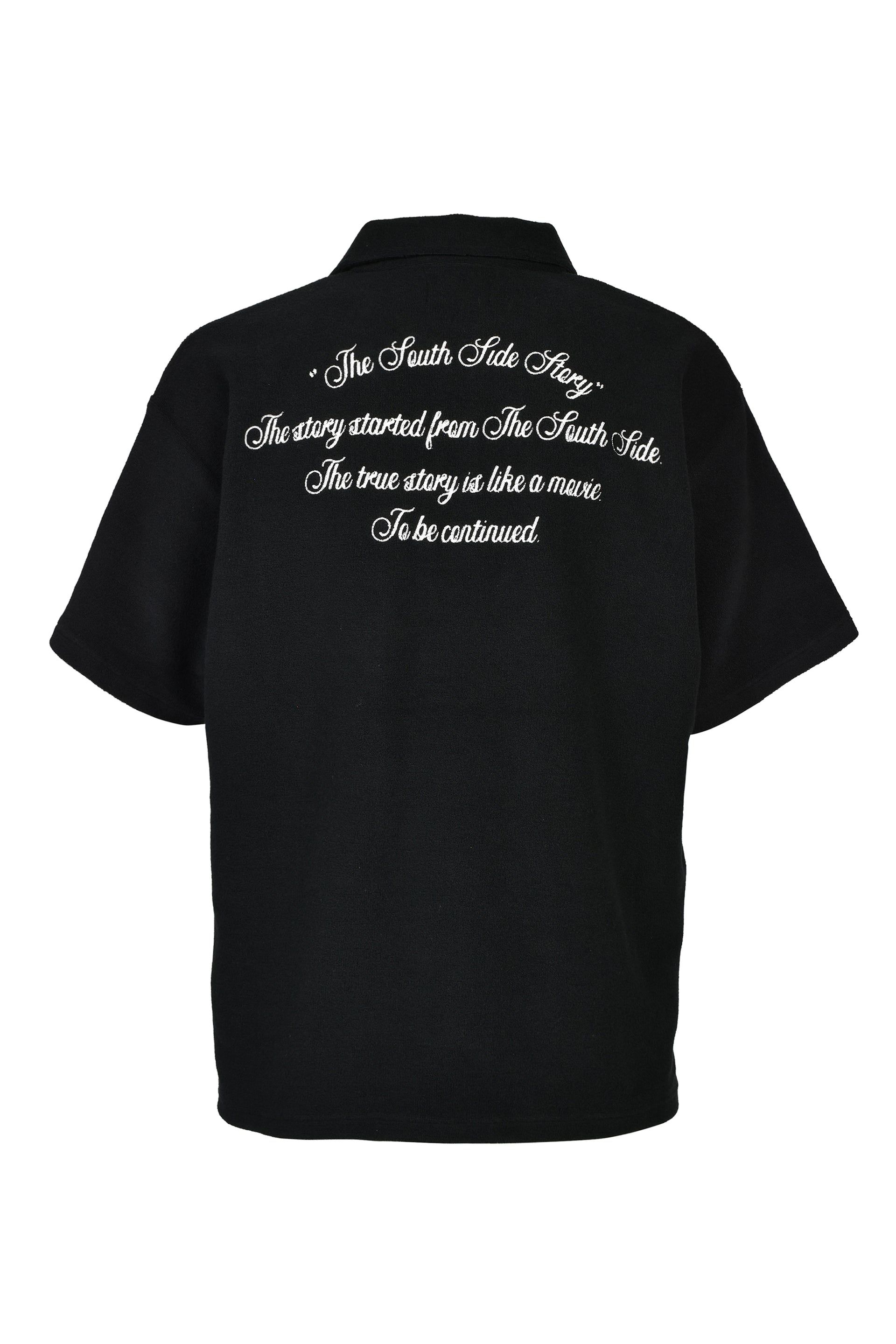 GLORY PILE POLO SHIRT / BLK