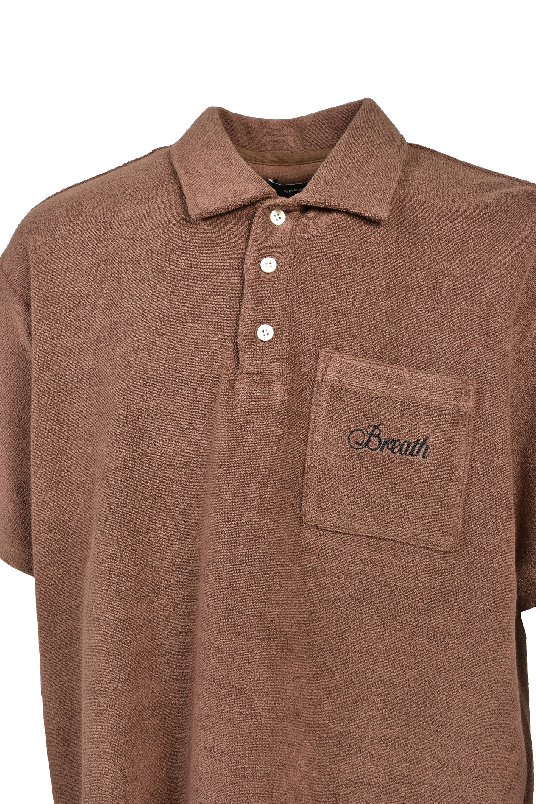 GLORY PILE POLO SHIRT / BRW