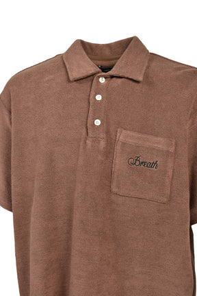 GLORY PILE POLO SHIRT / BRW