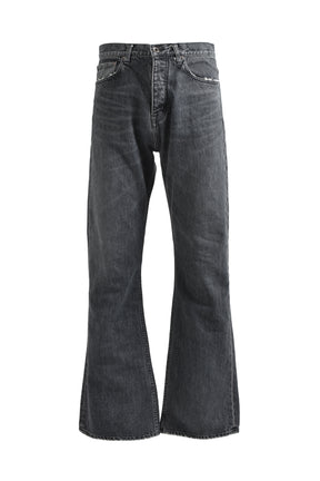 DAIRIKU "FLARE" VINTAGE DENIM PANTS / BLK
