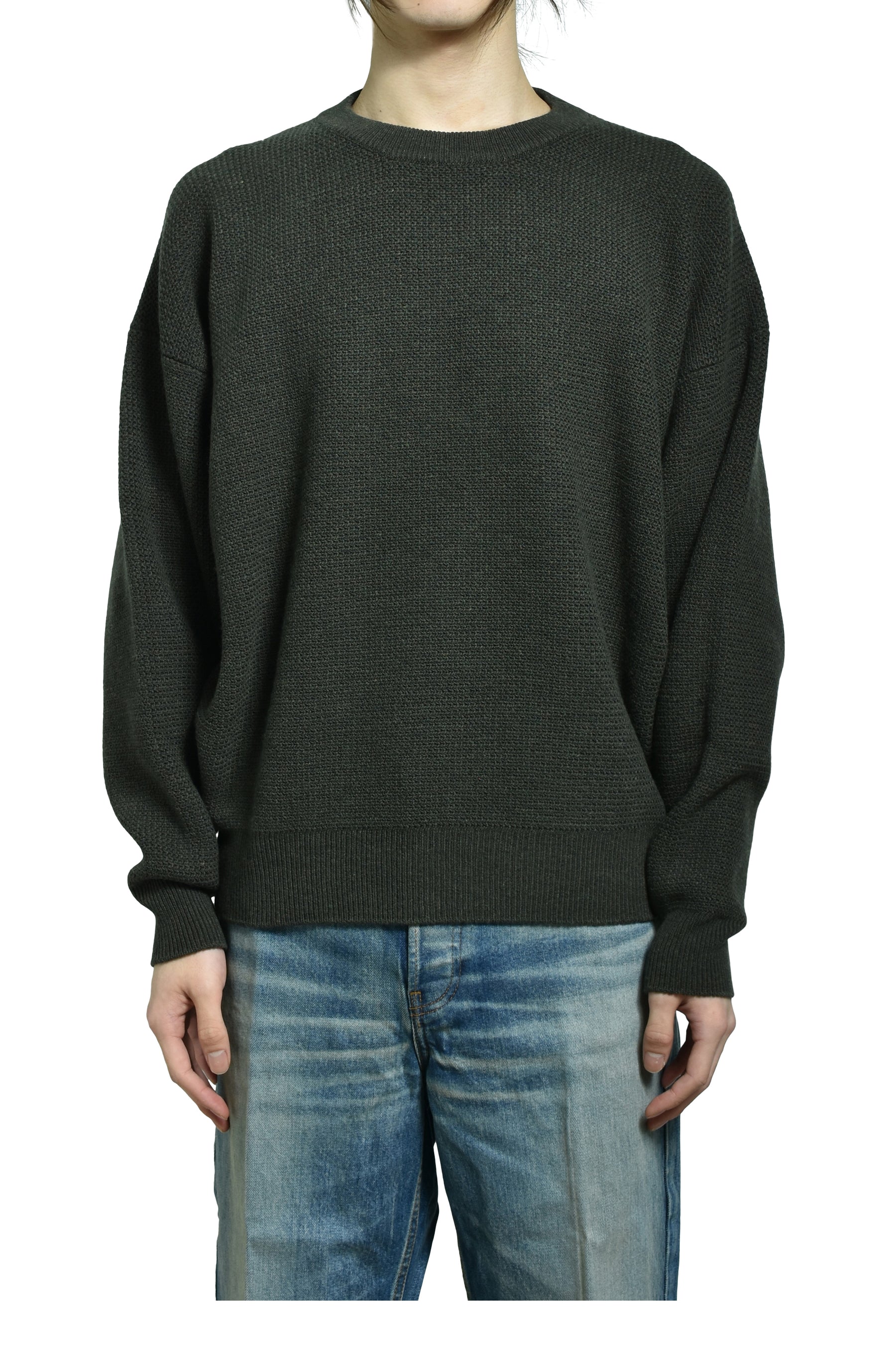 CREWNECK SWEATER / BLACK