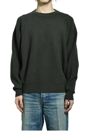 CREWNECK SWEATER / BLACK