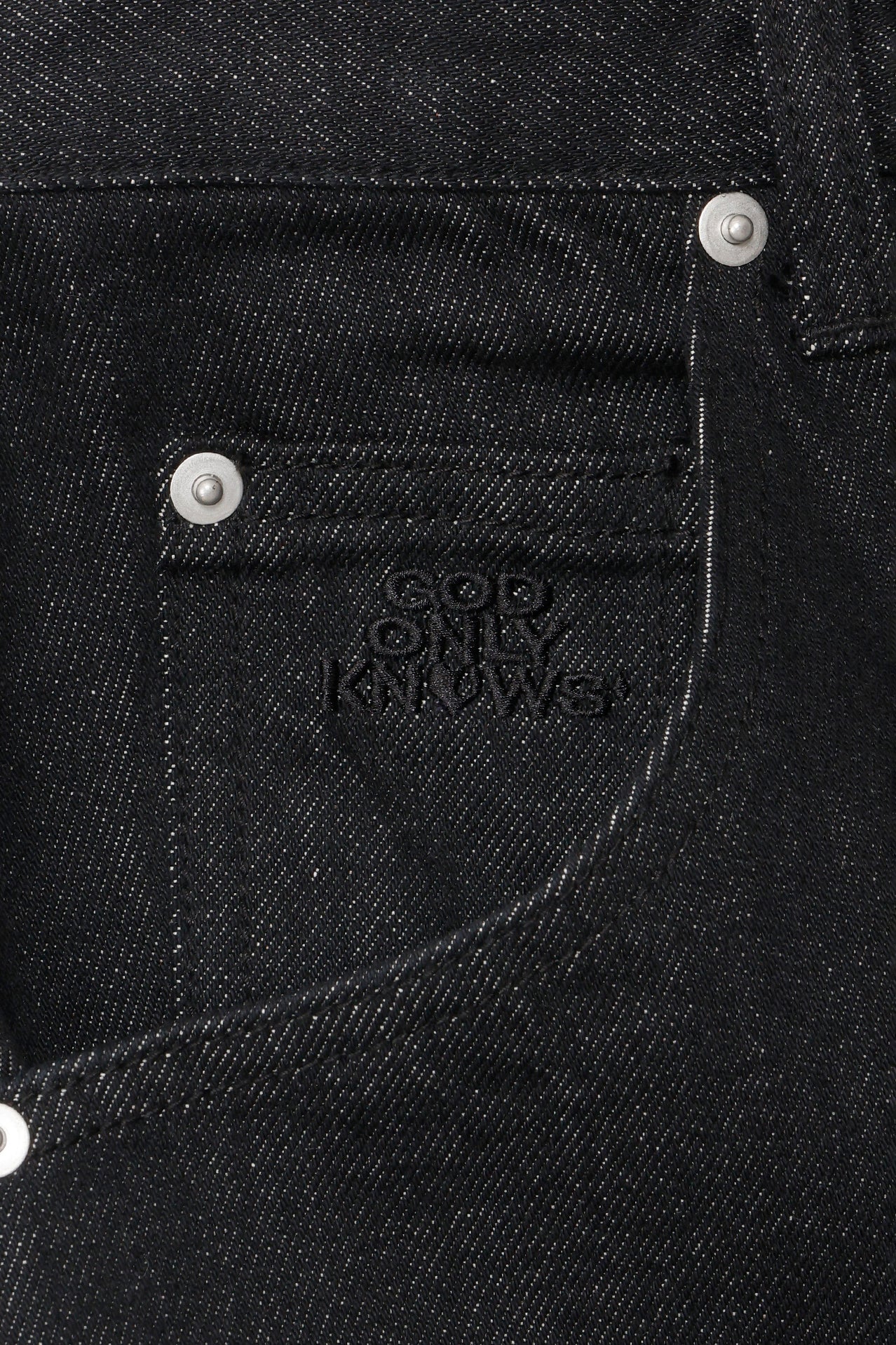 CROPPED WIDE DENIM SHORTS (EXCLUSIVE) / BLK