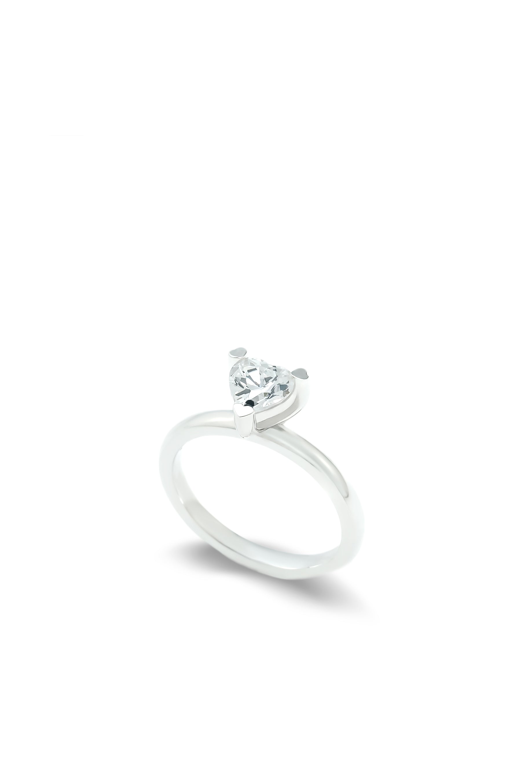 STONE SILVER RING / SIL