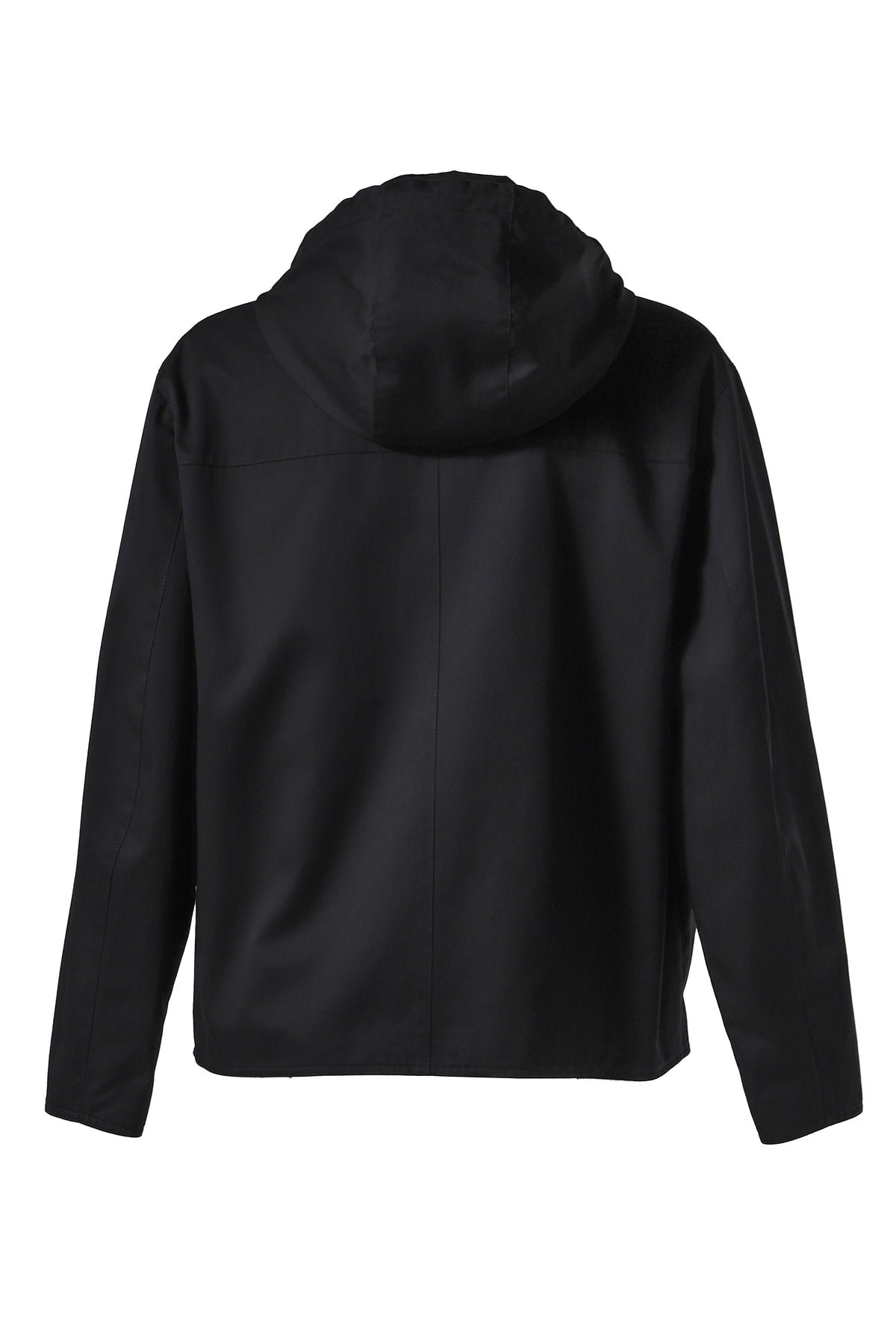 HOODED JACKET / BLK