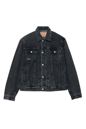 DENIM JACKET / BLACK