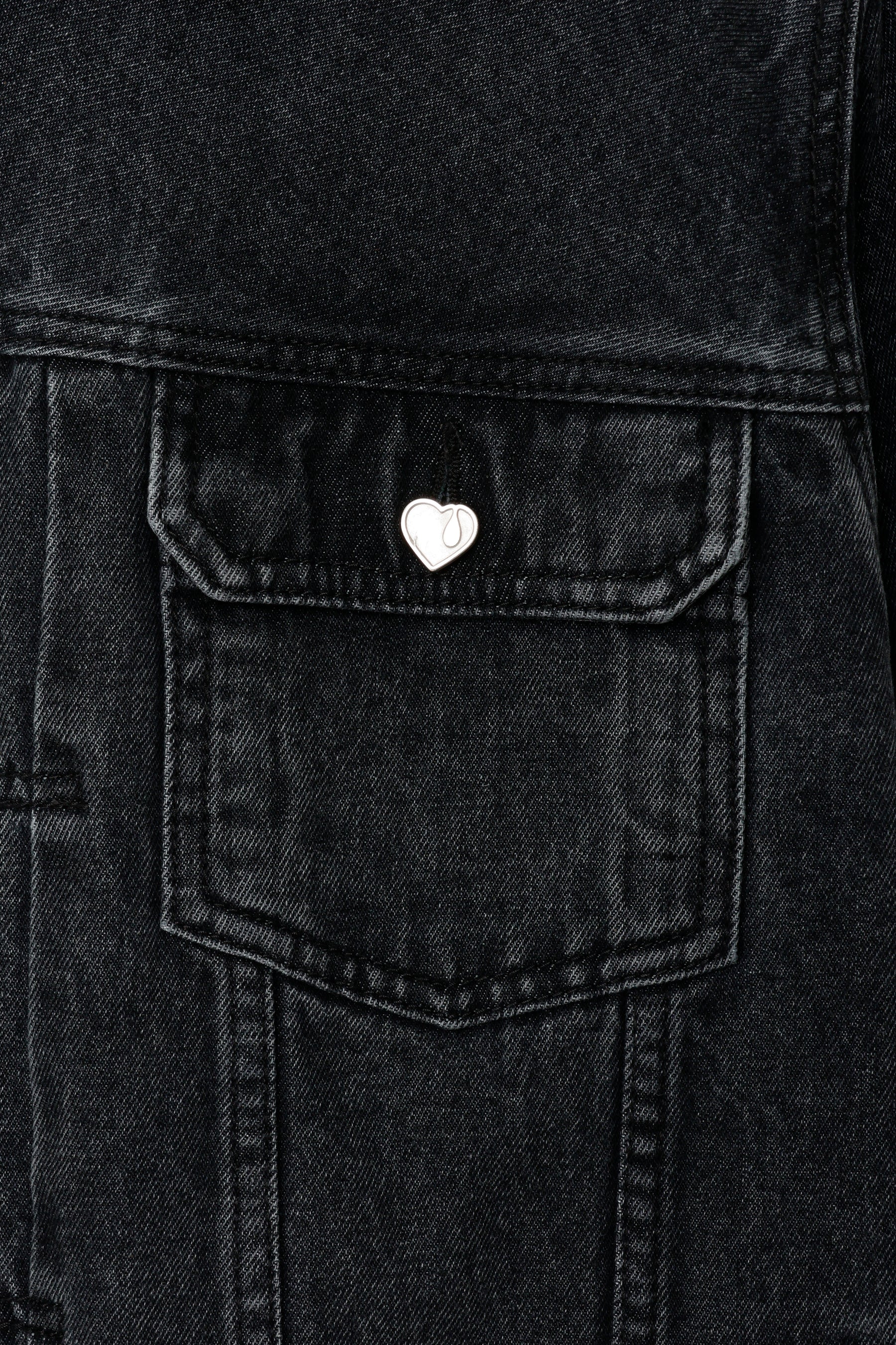 GOD ONLY KNOWS ゴッド オンリー ノウズ SS26 DENIM JACKET / BLK