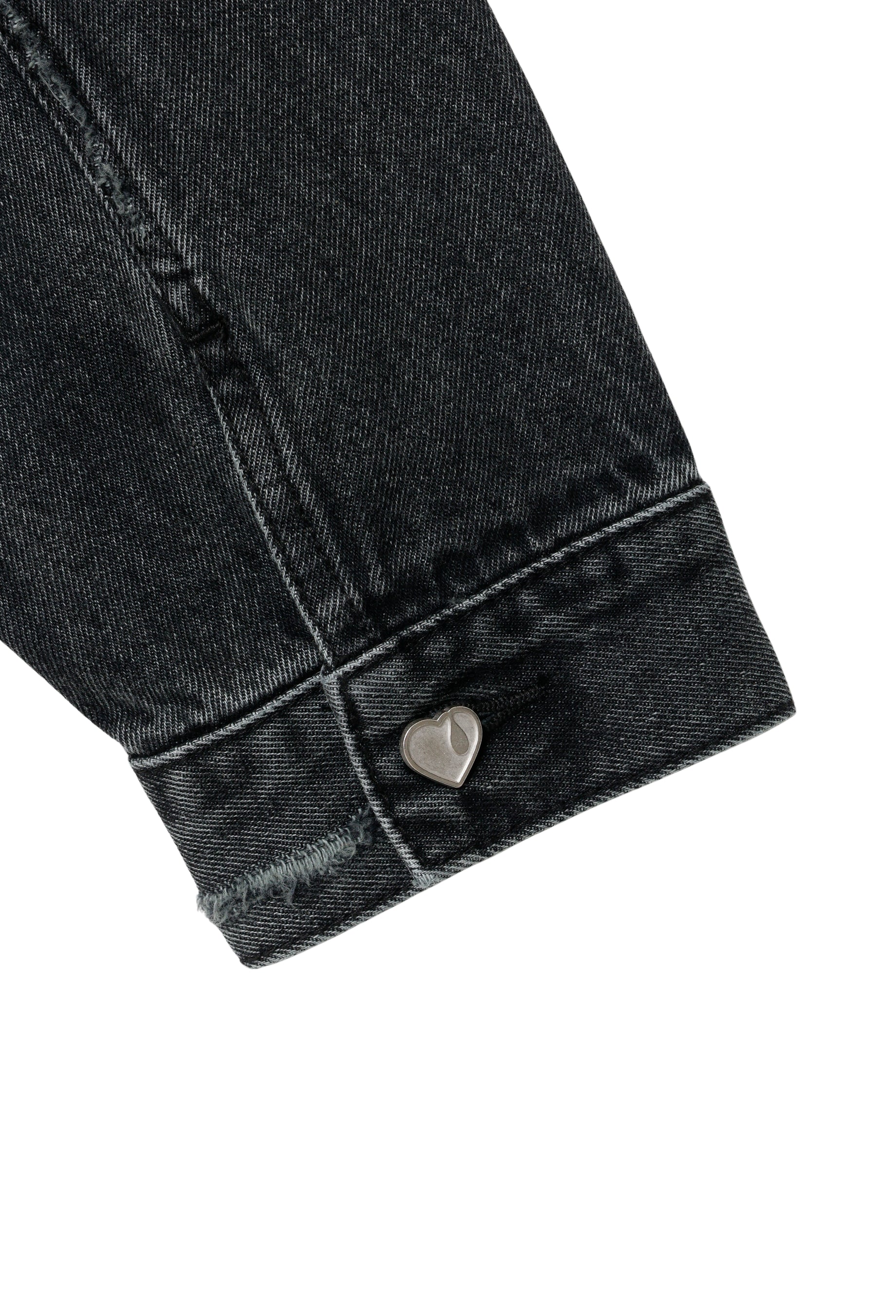 GOD ONLY KNOWS ゴッド オンリー ノウズ SS26 DENIM JACKET / BLK