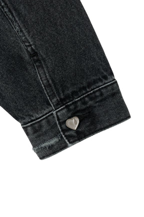 DENIM JACKET / BLACK