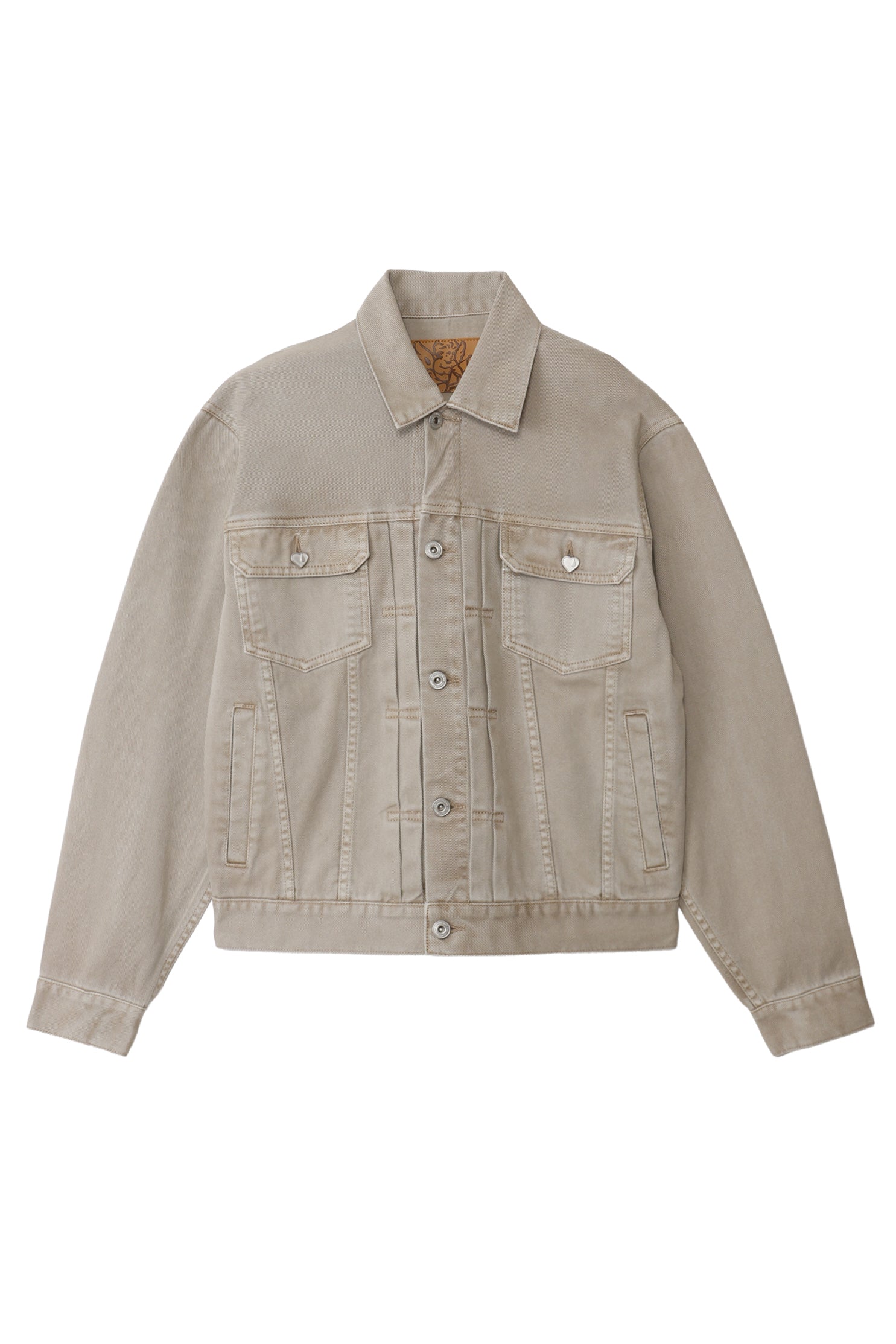 DENIM JACKET / SAND BEI