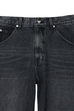 DENIM PANTS / BLACK