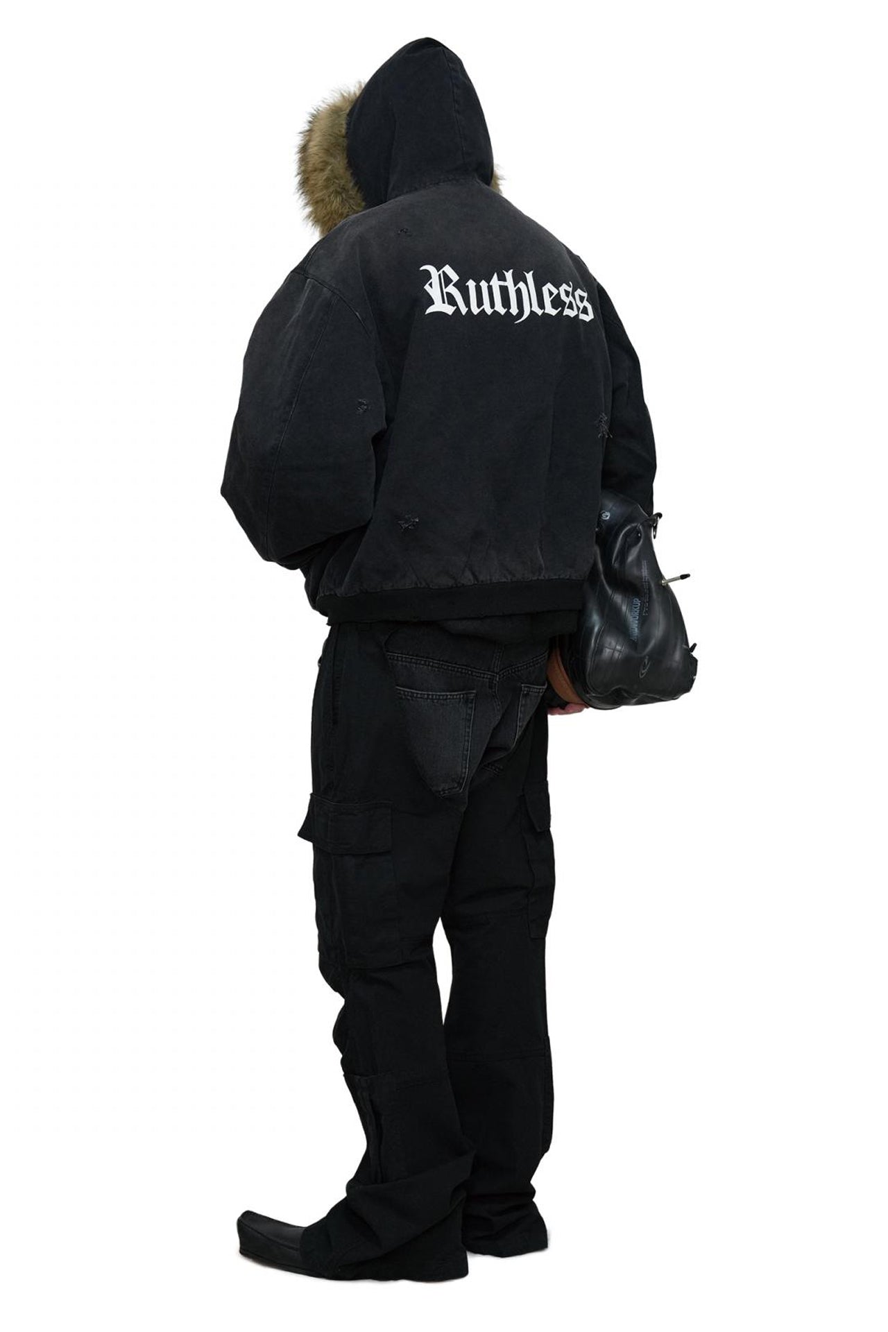 Protocol Index プロトコルインデックス FW25 DETACHABLE FUR HOODIED