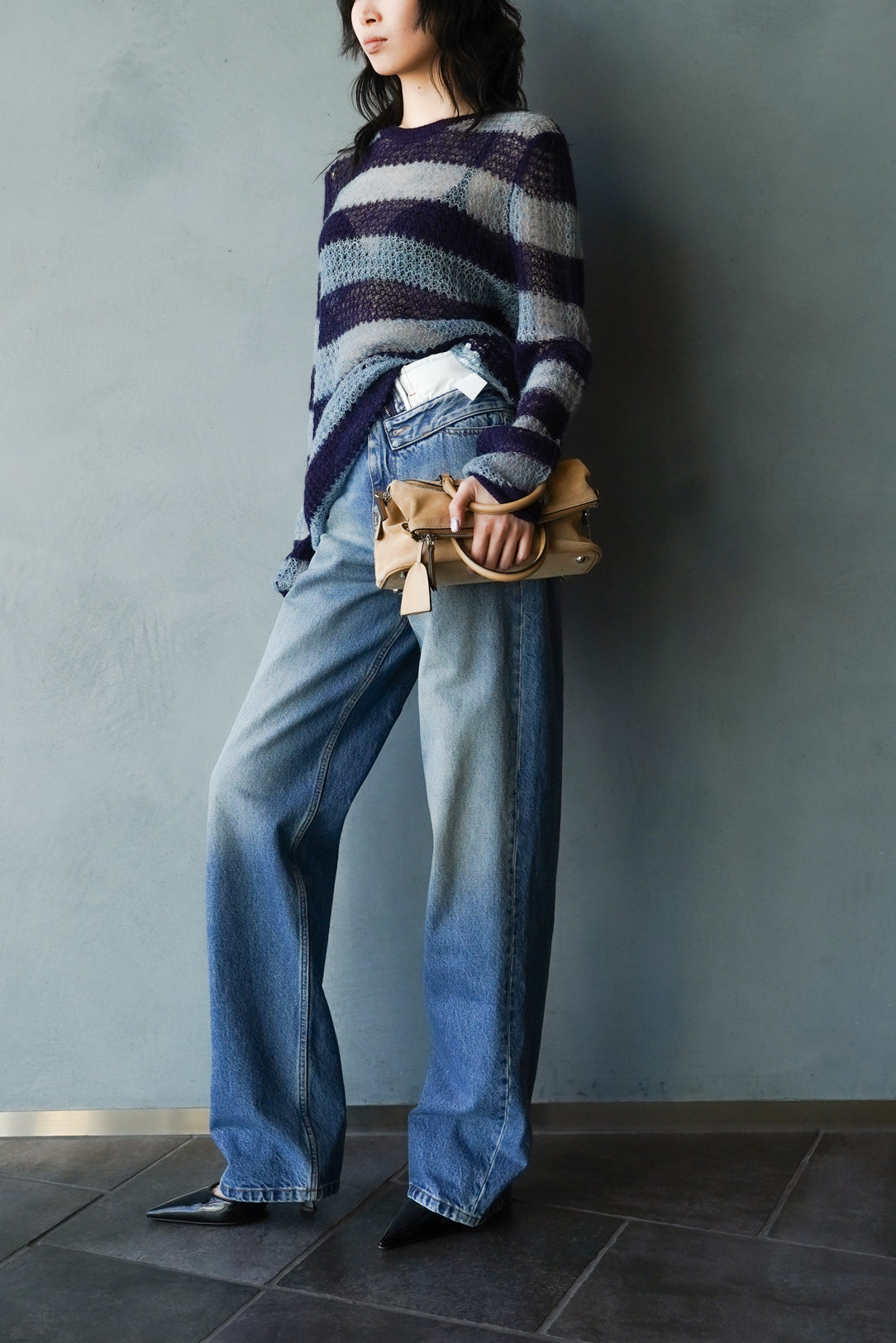 PANTS 5 POCKETS / BLU