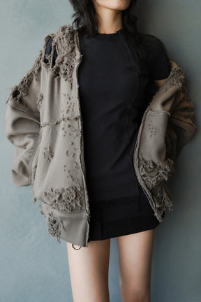 CROSSDA LINE SKIRT / BLK