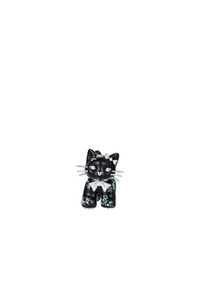 SPLIT KITTEN EARRING / BLK