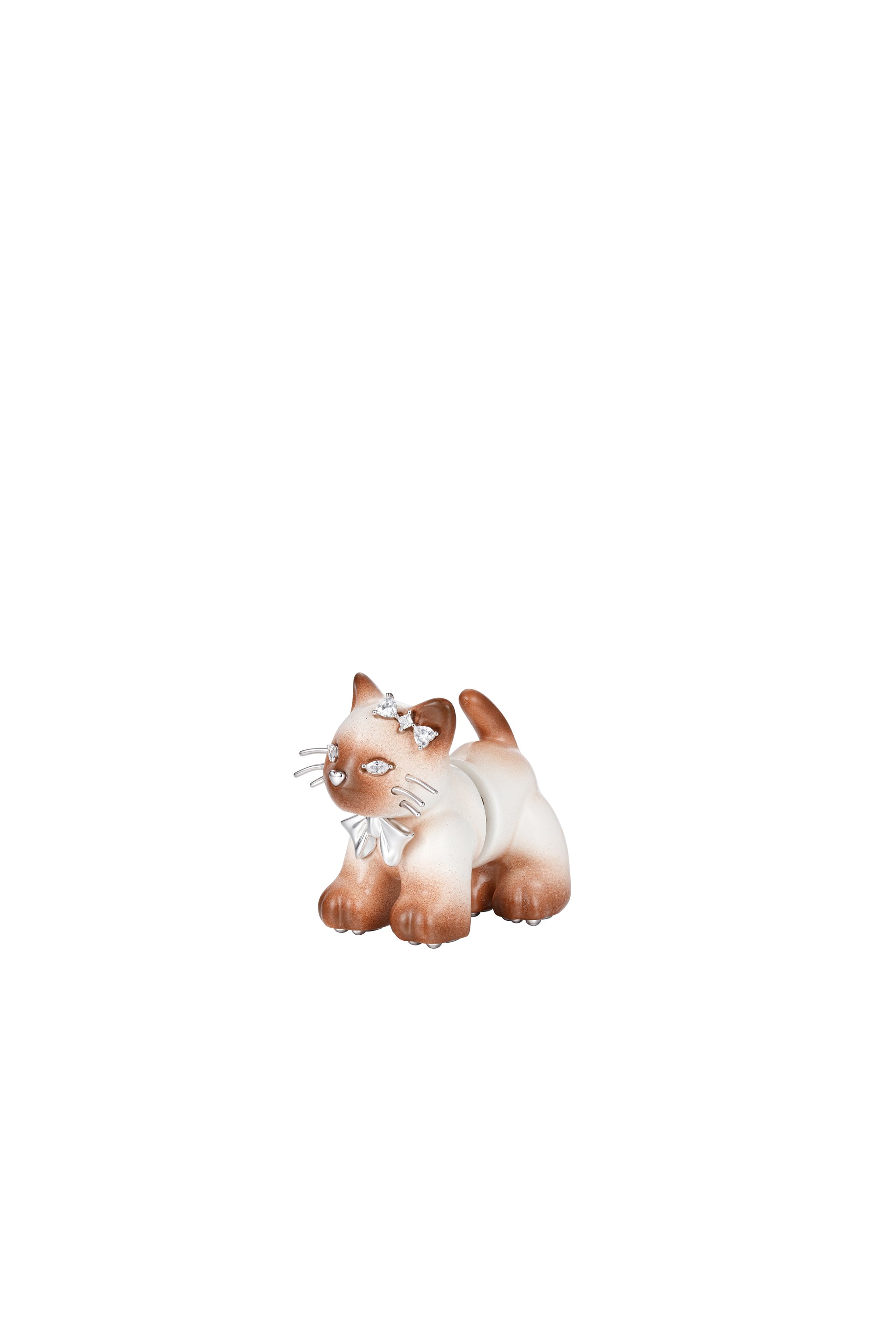 SPLIT KITTEN EARRING / BRW