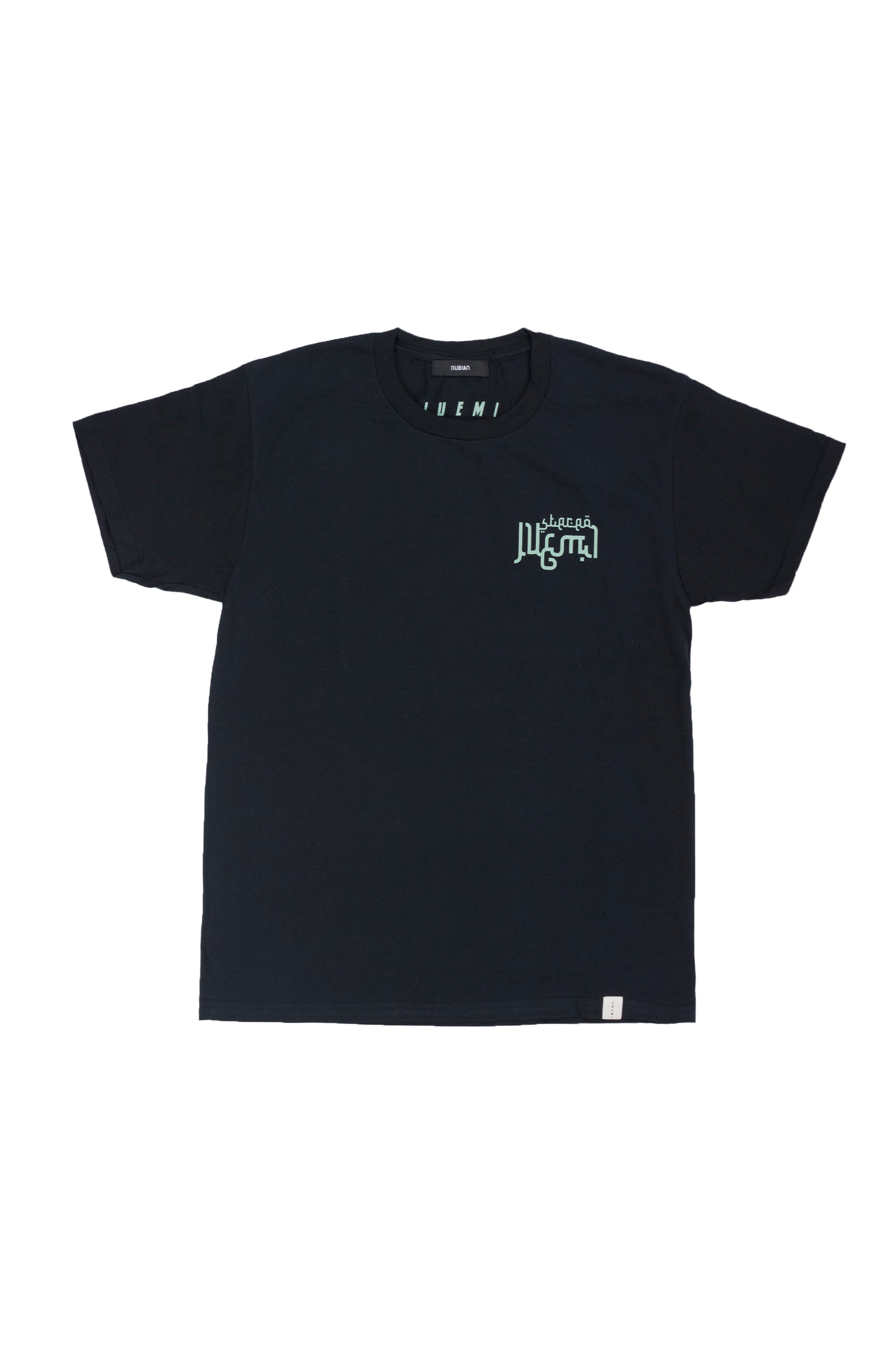 JUEMI SS23 NUBIAN LIMITED BIG TEE EXCLUSIVE / BLACK - NUBIAN