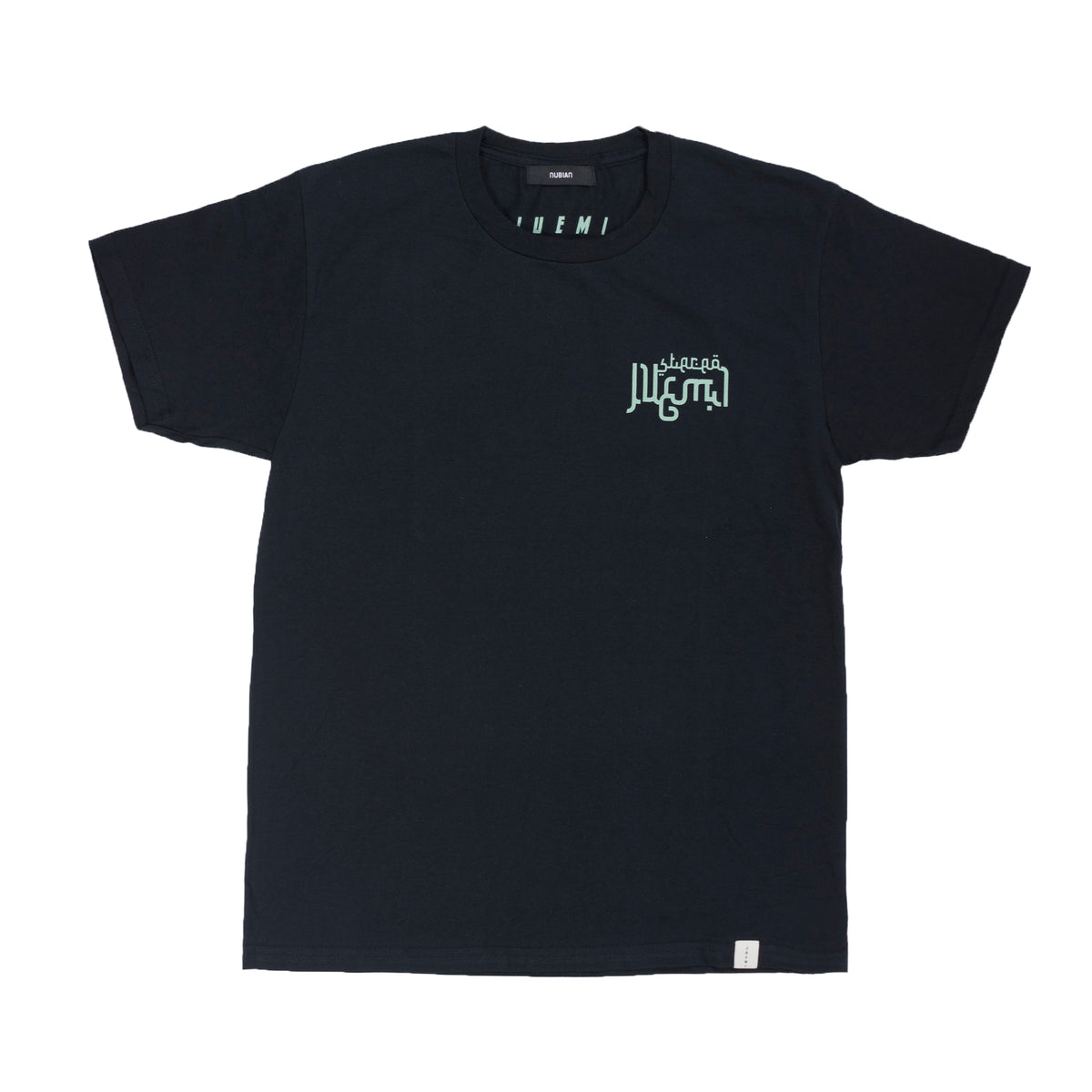 JUEMI SS23 NUBIAN LIMITED BIG TEE EXCLUSIVE / BLACK - NUBIAN