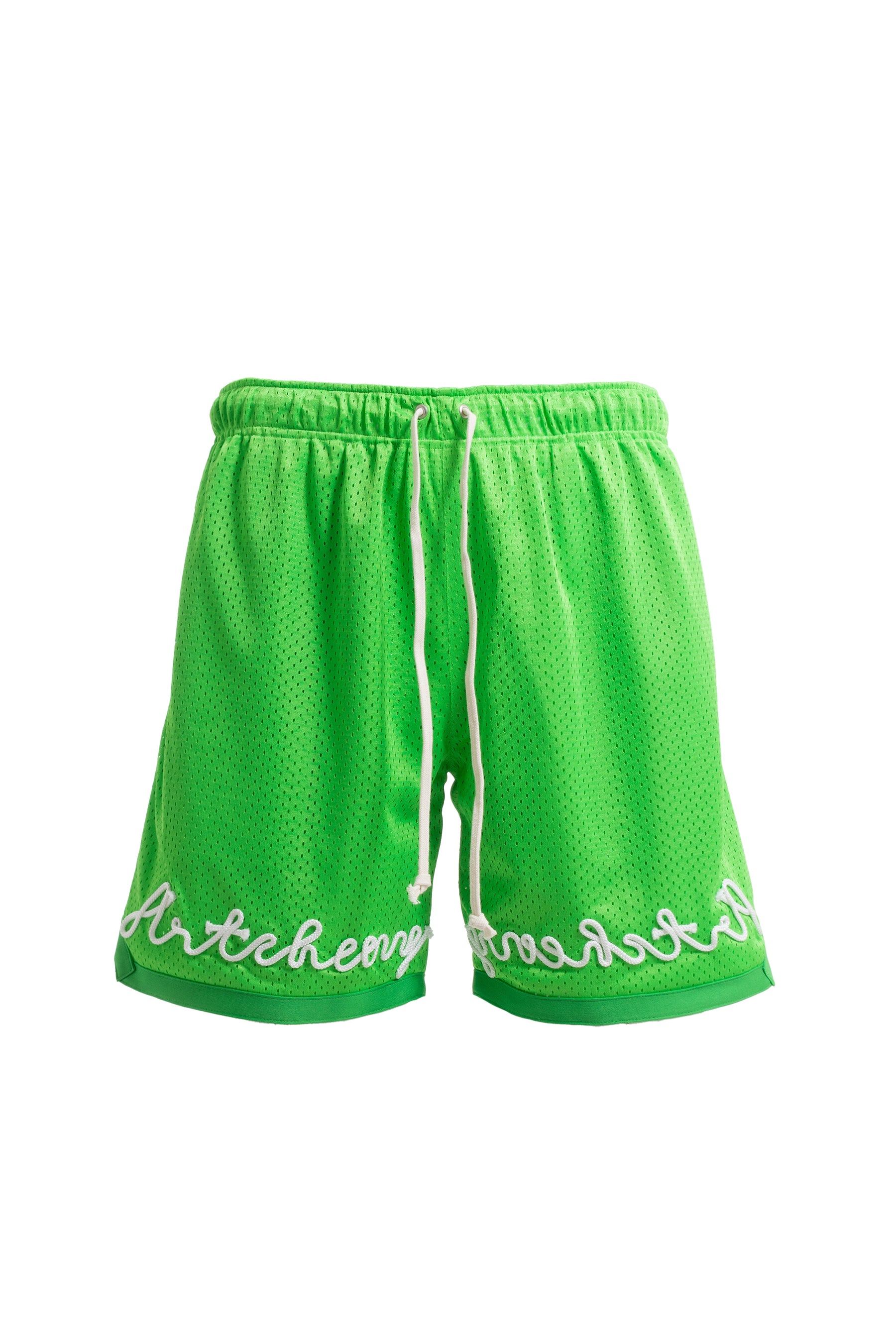 ARTCHENY SS23 ROPE BASKETBALL MESH SHORT PANTS / GRN - NUBIAN