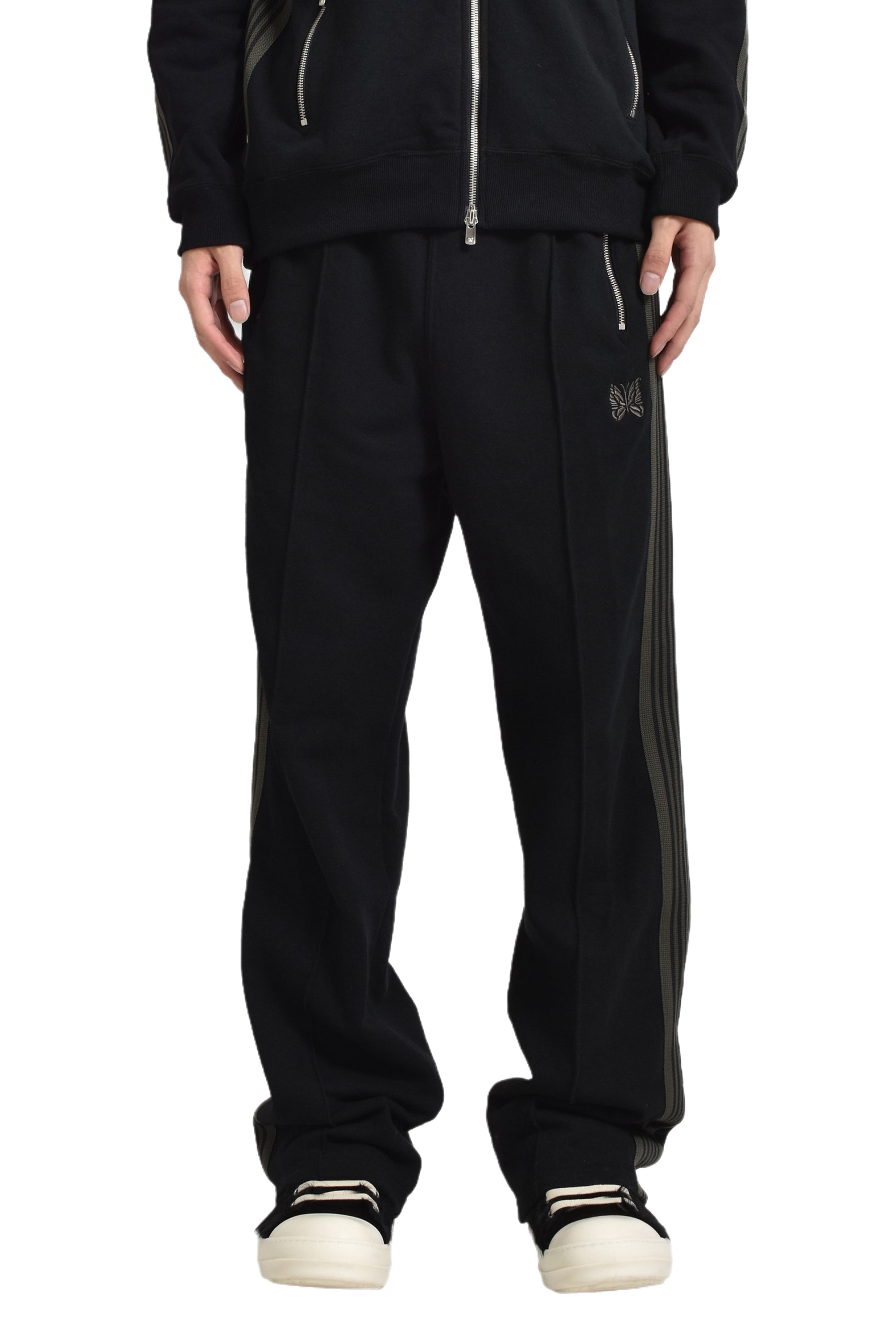 Needles track pants black on sale