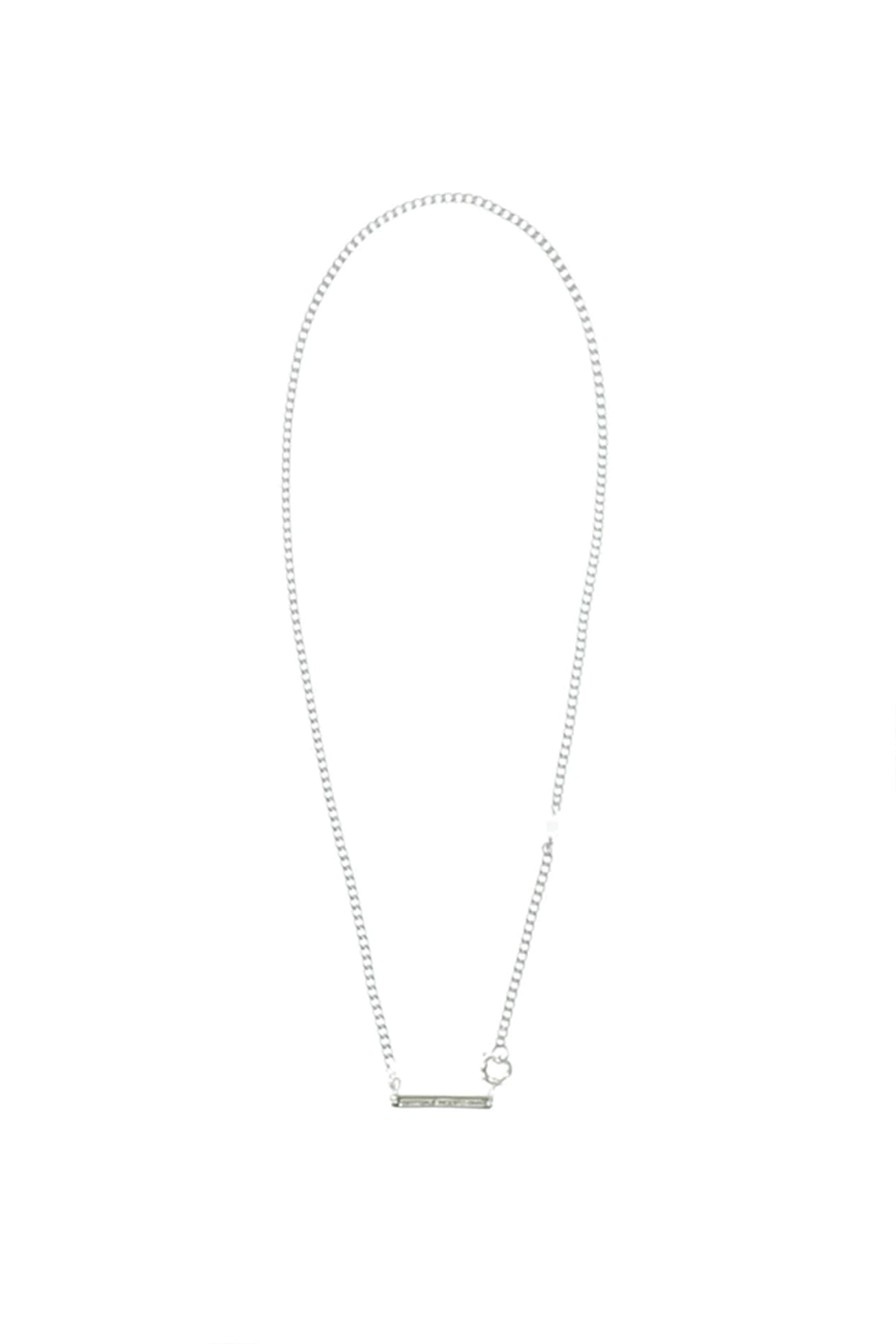 END CUSTOM JEWELLERS SS22 CURB CUT CHAIN NECKLACE