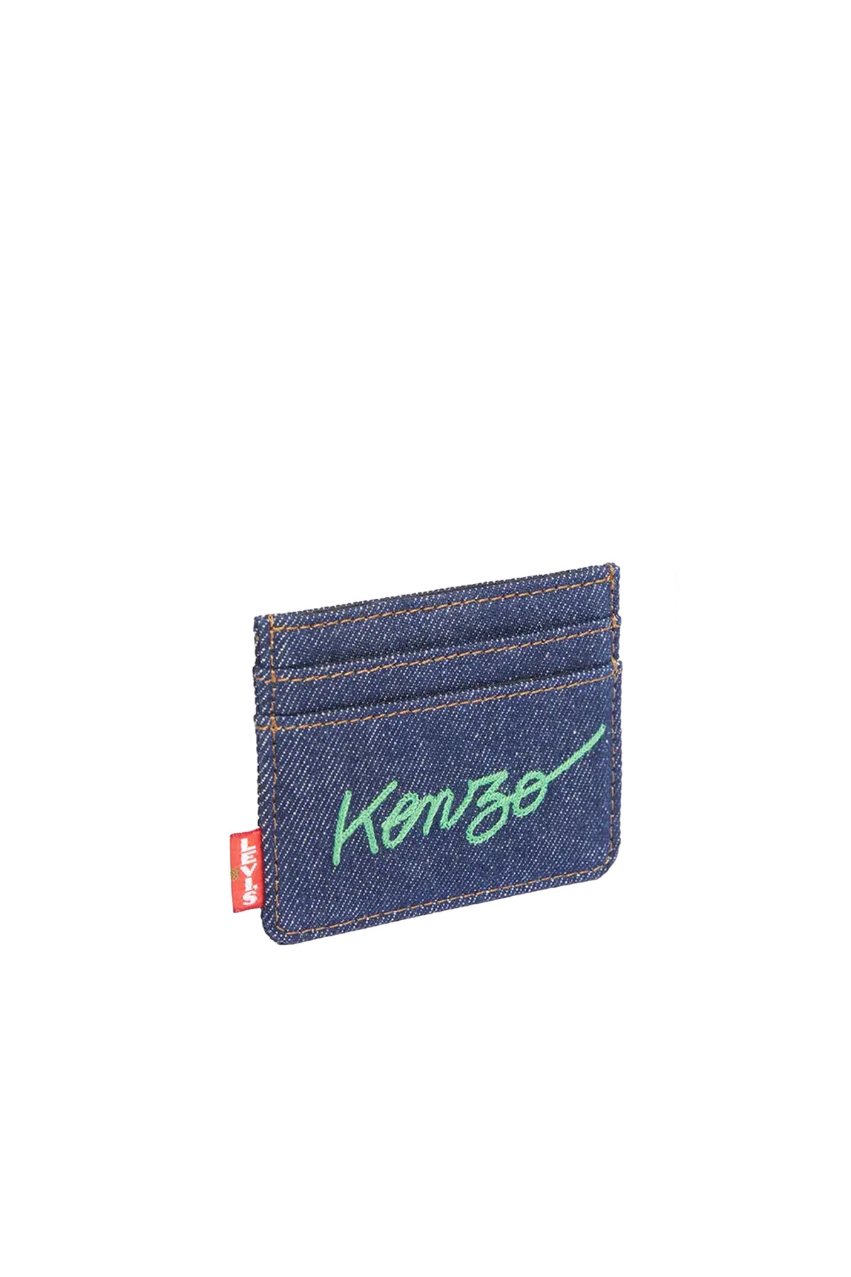 KENZO LEVI'S CARD HOLDER / DM - RINSE BLUE DENIM