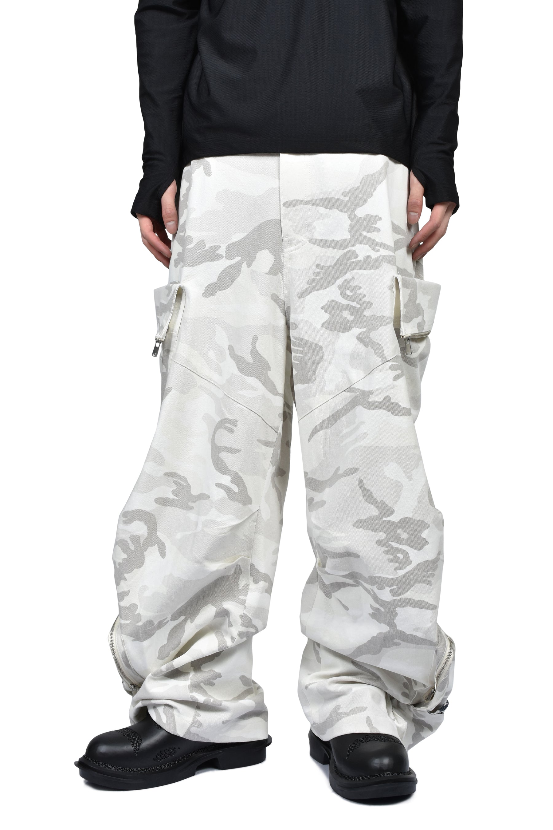 ENGINEER CARGO TROUSER / SNOW CAMO
