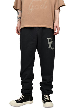 "FG"CLASSIC SWEATPANT / BLK