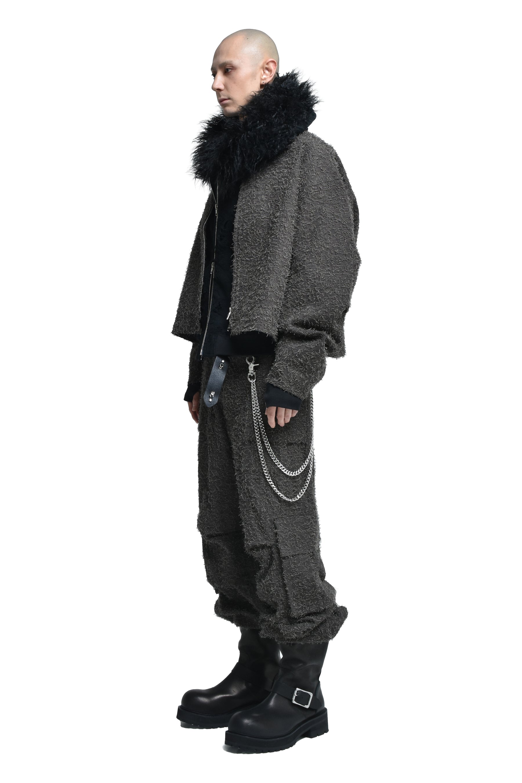 FLYING HAIR WORKER JACKET / CHA 