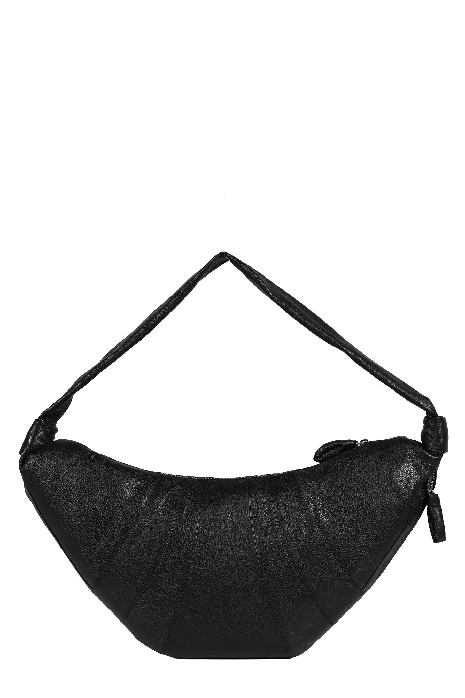 LARGE CROISSANT BAG / BLK