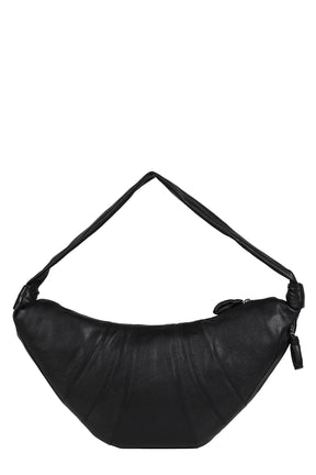 LARGE CROISSANT BAG / BLK