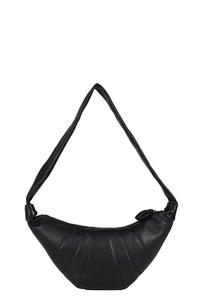MEDIUM CROISSANT BAG / BLK