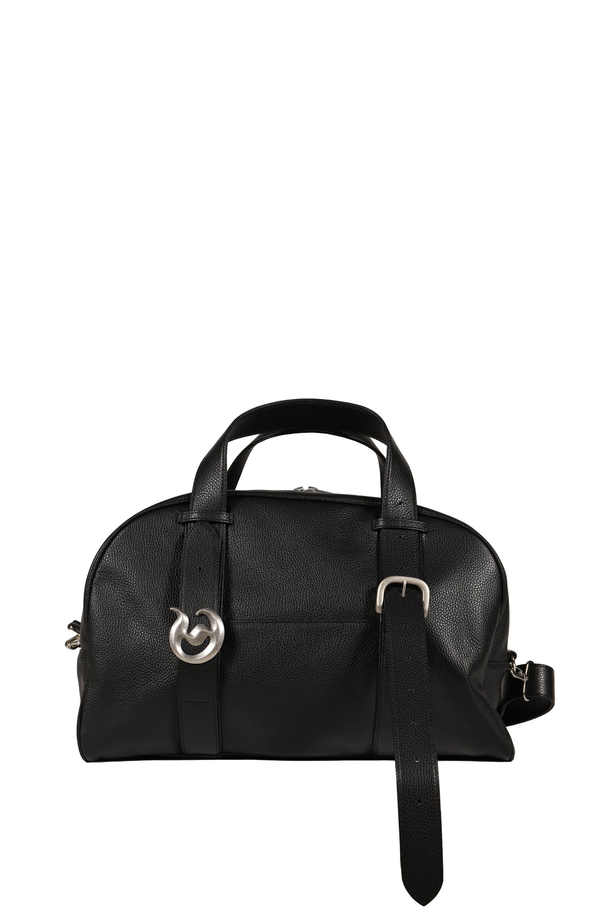 バッグ DAIRIKU [ Leather Boston Bag ] Black DAIRIKU/Leather Boston Bag with Soup Acce（Black）［レザーボストン