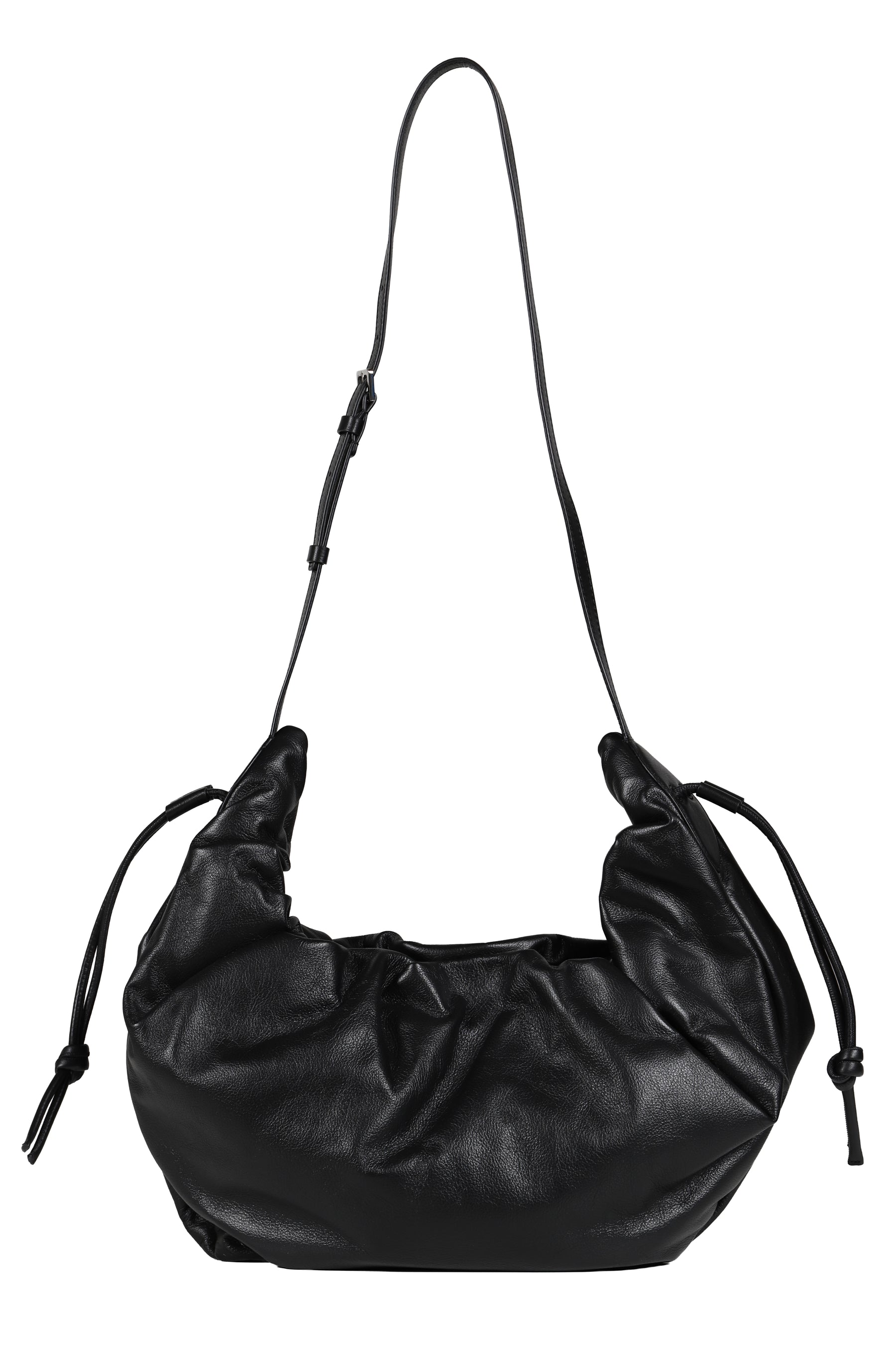 SCRUNCHIE HOBO SMALL / BLACK 