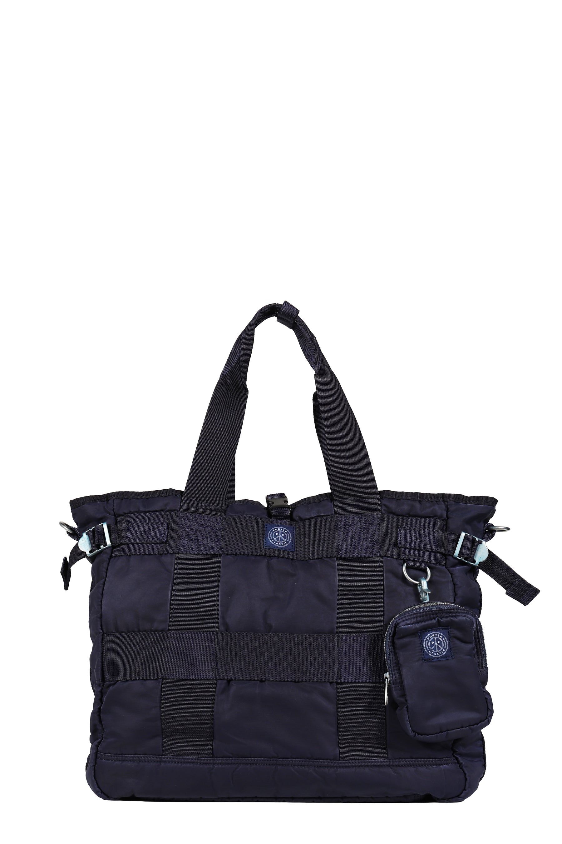 SUPER NYLON TOTE BAG / BLU