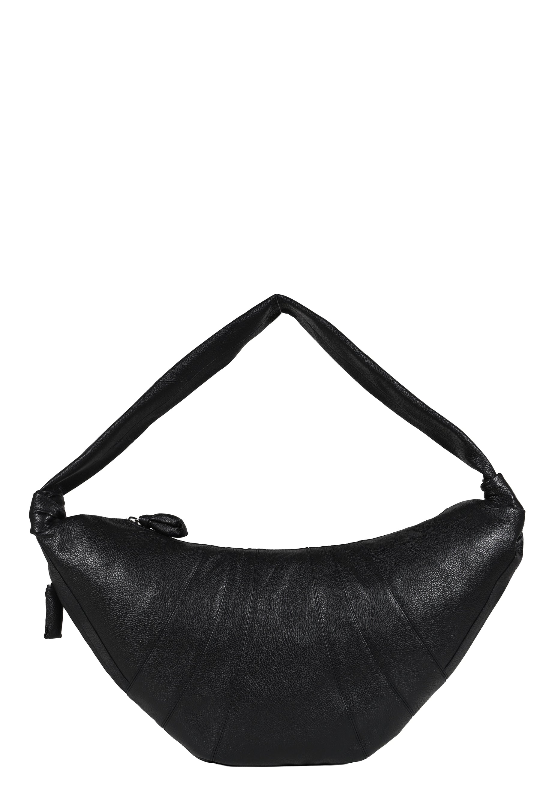 LARGE CROISSANT BAG / BLK