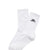 SIGNATURE LOGO RIB SOCKS / WHT