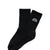 SIGNATURE LOGO RIB SOCKS / BLK
