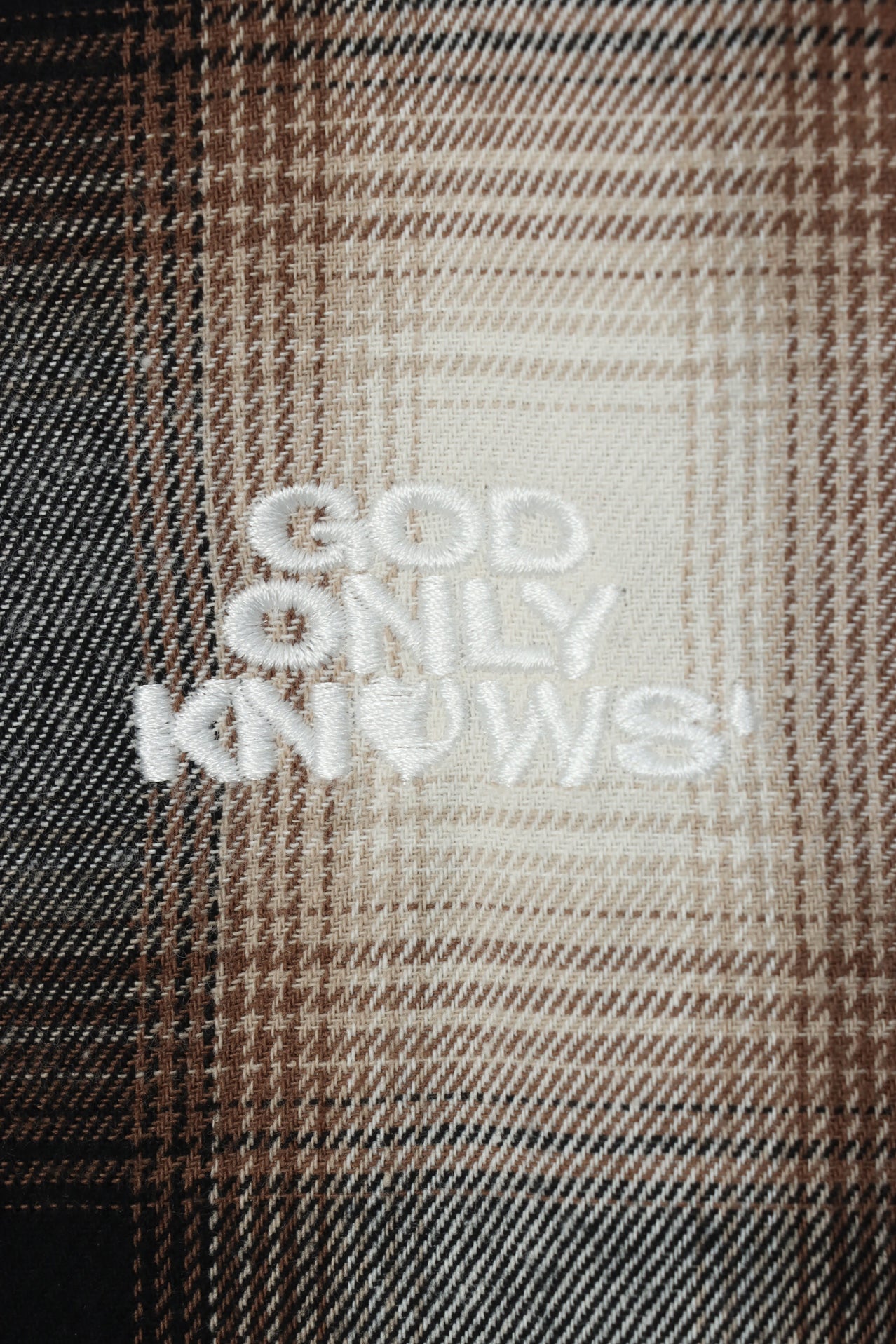 DEVIL FLANNEL SHIRT / BRW