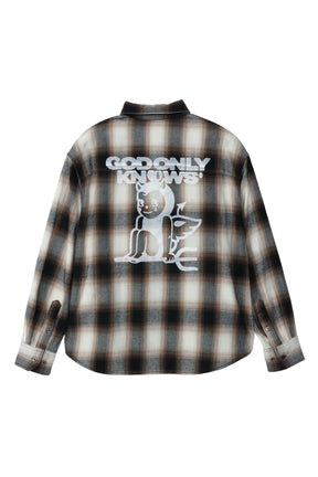 DEVIL FLANNEL SHIRT / BRW
