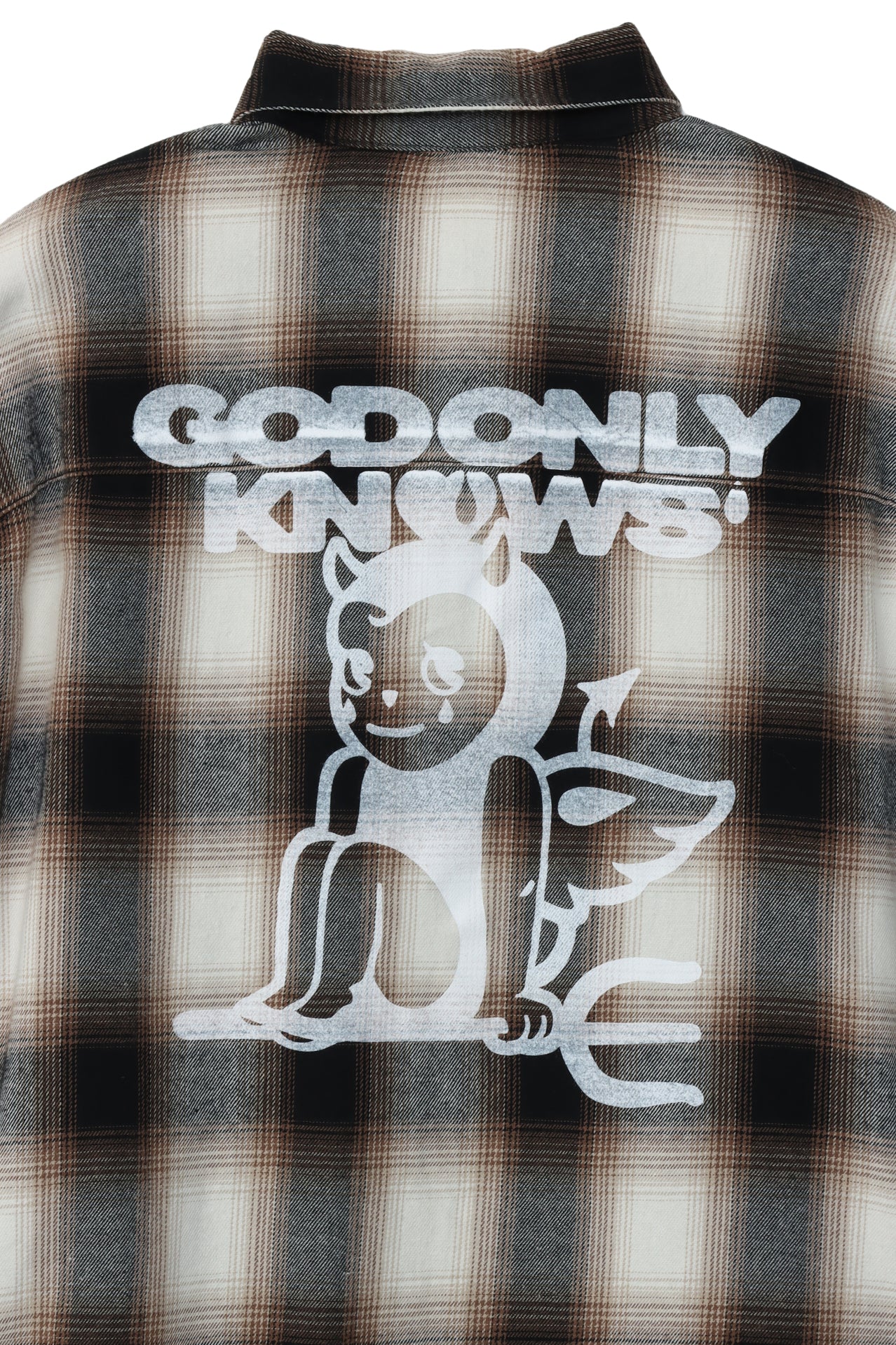 DEVIL FLANNEL SHIRT / BRW