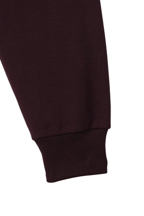 SIGNATURE SWEAT HOODIE / BORDEAUX
