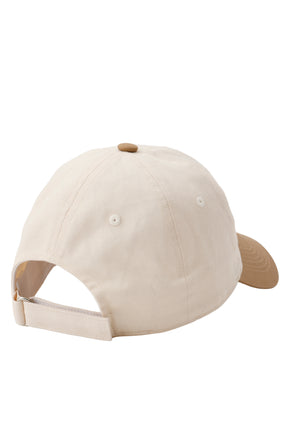 SIGNATURE LOGO 2TONE CAP / BEI