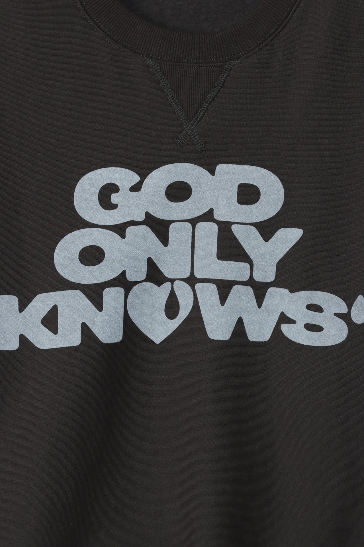 SIGNATURE CREW NECK SWEAT / BLK