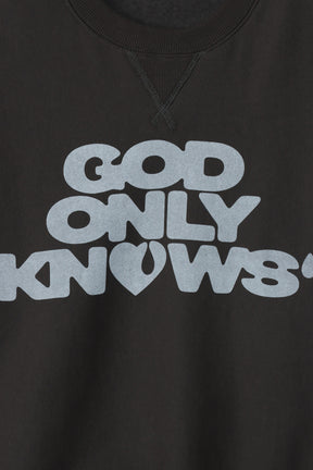 SIGNATURE CREW NECK SWEAT / BLK