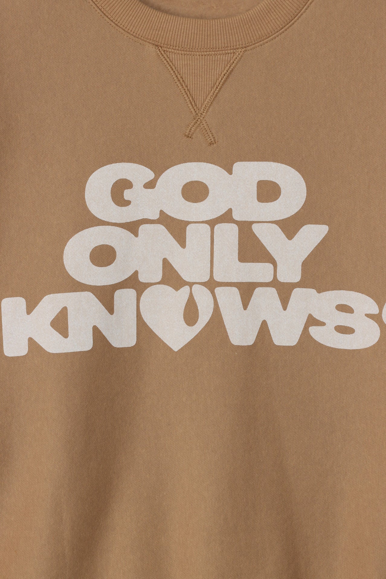 SIGNATURE CREW NECK SWEAT / BEIGE